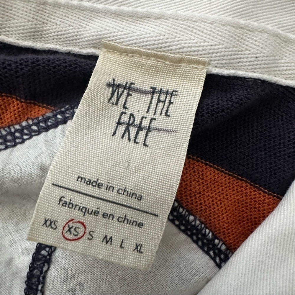 free people red zone rugby cropped polo XS - Picture 6 of 7